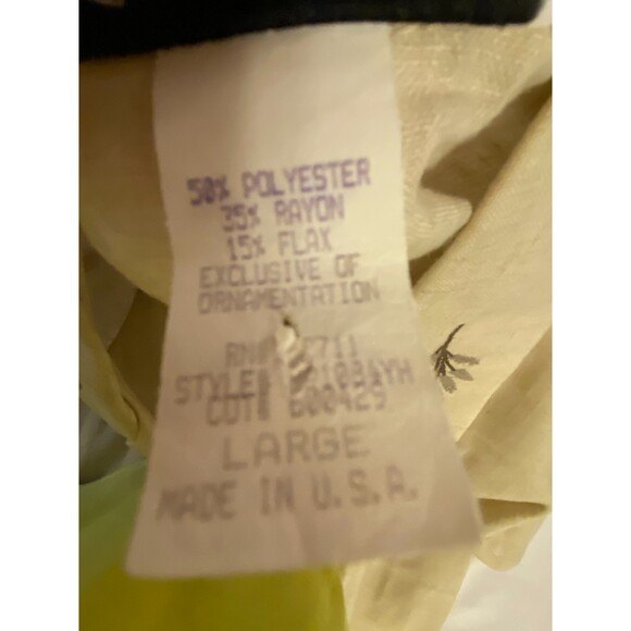 Vintage Made In U.S.A. Carolyn Strauss Dress Large - Picture 4 of 6